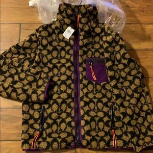 Coach NWT Signature Sherpa Jacket- Medium